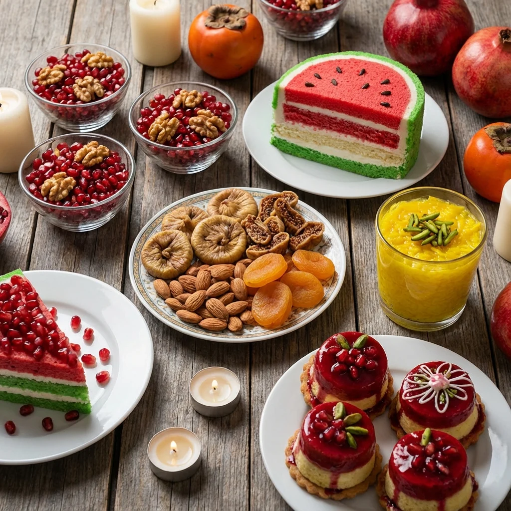دیگر دسرهای محبوب و پرطرفدار برای شب یلدا