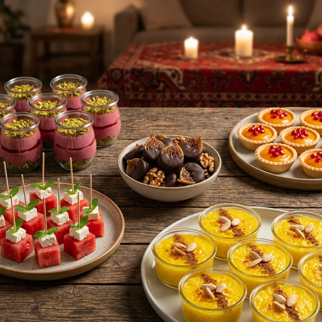 آموزش 5 دسر جدید و آسان برای شب یلدا: سفره چله خود را مدرن کنید!