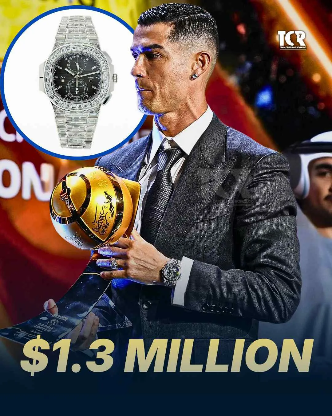 Ronaldo Wonderful Watch Globe Soccer 2025