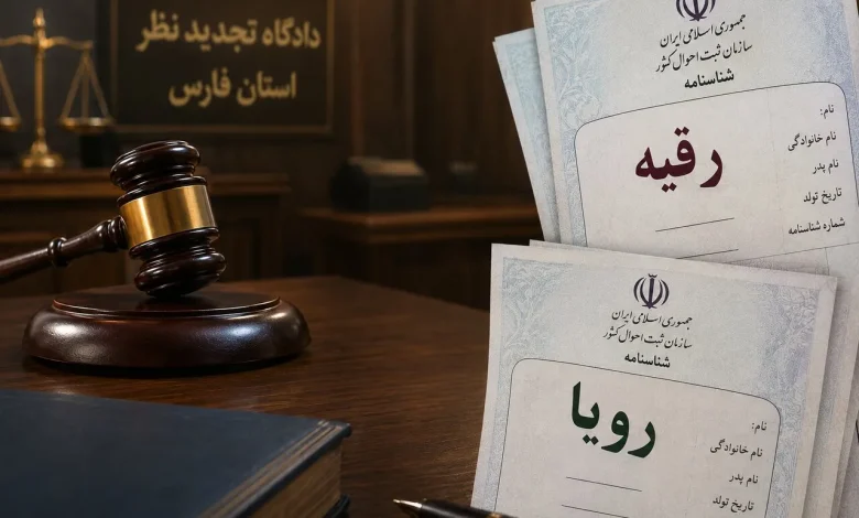 حکم جنجالی دادگاه: از «رقیه» تا «رویا»؛ وقتی حق انتخاب نام به بحث داغ اجتماعی تبدیل میشود