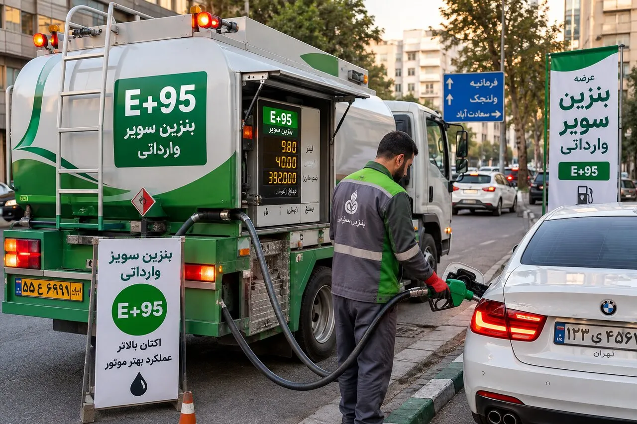 بنزین سوپر وارداتی ۱۳۰ هزار تومانی: راز فروش آنلاین و خطرات پنهان آن!