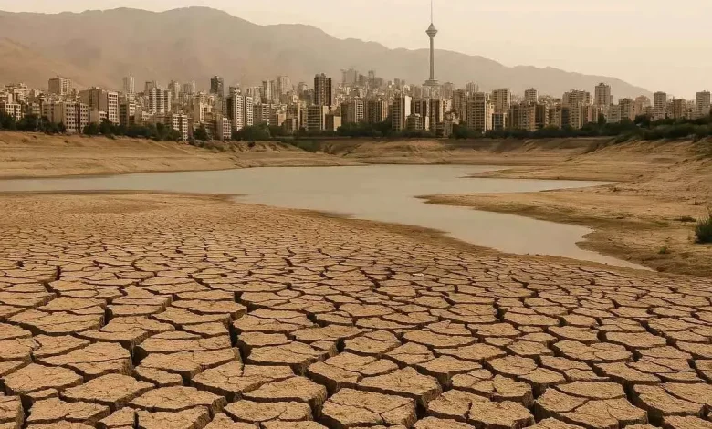 زنگ خطر آب در پایتخت: دیگر منبع قابل توجهی برای تهران باقی نمانده است!