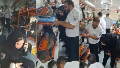 فاجعه در جاده سمنان؛ جان باختن کارگر زن و مصدومیت ۱۷ نفر در واژگونی نیسان کارگران فصلی